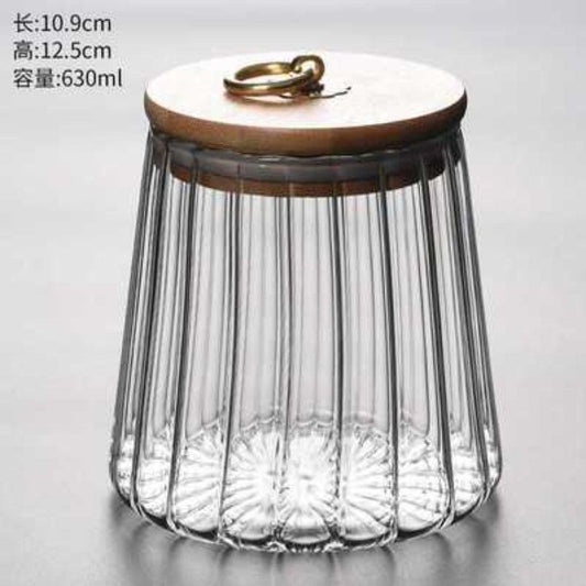 Wholesale food storage moisture-proof tank thickened striped high