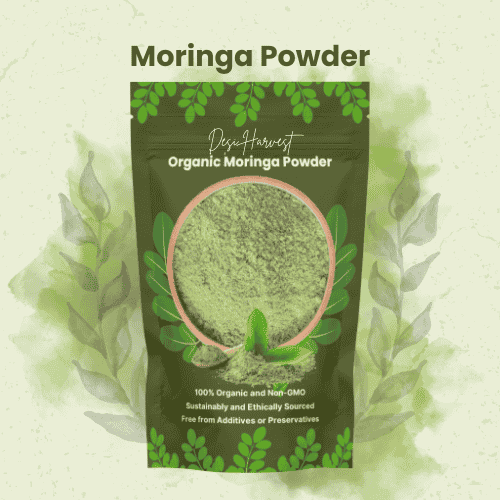 Buy Moringa Powder Online – 100% Organic Superfood – DesiHarvest