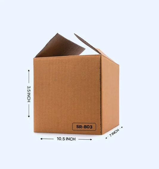Buy Corrugated Boxes, 10x10x12 Inches - Pack Of 25