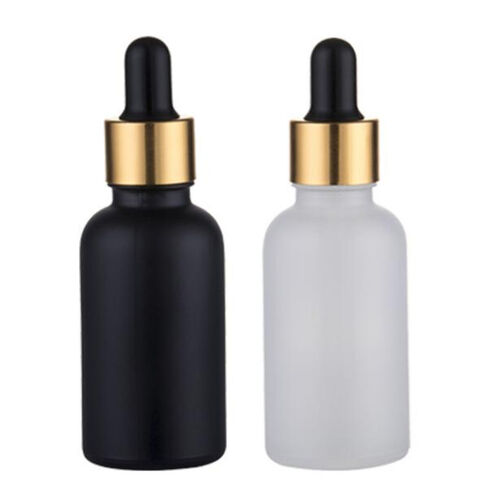Colorful black red white amber dropper