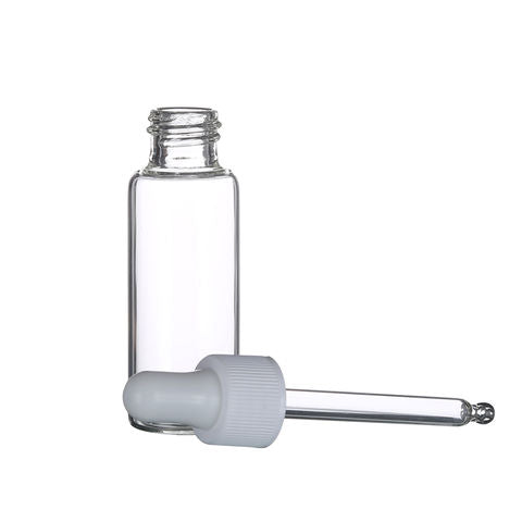 10ml 15ml 20ml 25ml glass bottle with dropper serum dropper bottle