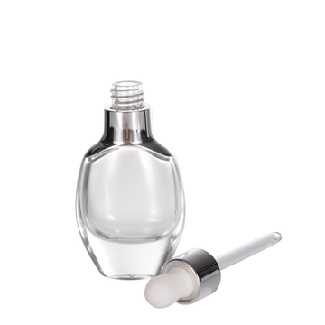 30ml flat perfume bottle with dropper cap 1oz empty